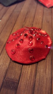 Red pastie