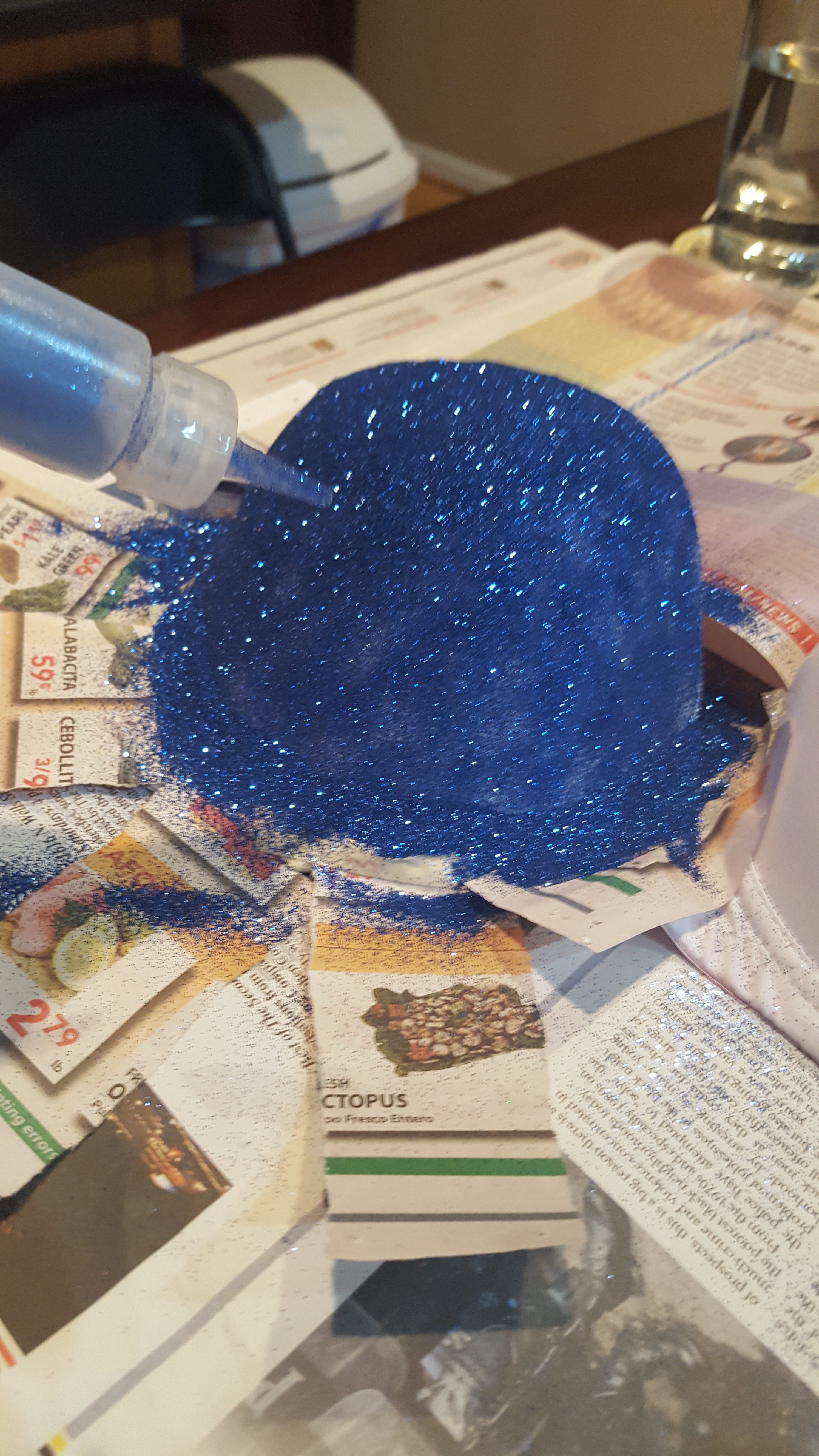 Down and Dirty Costuming: Decorating a Glitter Bra - Phaedra Black